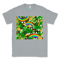Heather Grey St. Patrick's Day Classic Tee - FaDigitalArtStudio