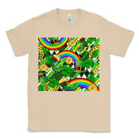 Mushroom St. Patrick's Day Classic Tee - FaDigitalArtStudio