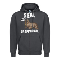 Smoke Seal nice Of Approval Zipper Hoodie - Bettercallsaul