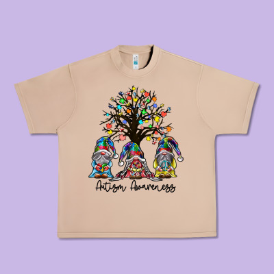 Autism Awarenes Urban Heavy Tee Designed By Sublimationcraftshop