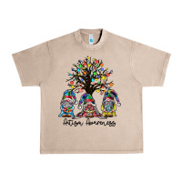 French Oak autism awarenes Urban Heavy Tee - SublimationCraftShop