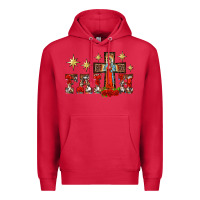 Cardinal faith our lady of guadalupe cross Premium Hoodie - BarkalooDesign
