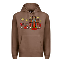 Chestnut faith our lady of guadalupe cross Premium Hoodie - BarkalooDesign