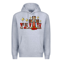 Heather Grey faith our lady of guadalupe cross Premium Hoodie - BarkalooDesign