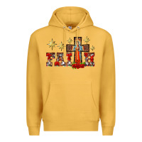 Mustard faith our lady of guadalupe cross Premium Hoodie - BarkalooDesign