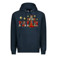 Navy faith our lady of guadalupe cross Premium Hoodie - BarkalooDesign