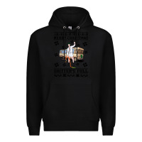 Black merry christmas shitters full Premium Hoodie - artisFamous