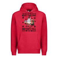 Cardinal merry christmas shitters full Premium Hoodie - artisFamous
