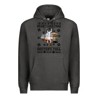 Charcoal Heather merry christmas shitters full Premium Hoodie - artisFamous