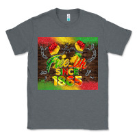 Charcoal Heather free ish since 1865 Classic Tee - BarkalooDesign