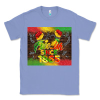 Colony Blue free ish since 1865 Classic Tee - BarkalooDesign