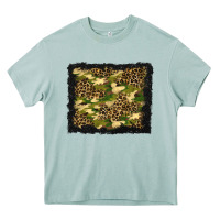 Arona camouflage and leopard background Heavy Core Tee - BundleAndBundleShop