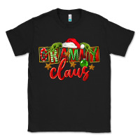 Black Christmas Grammy Claus Mother's Day Classic Tee - FaDigitalArtStudio