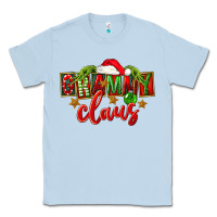 Dusty Blue Christmas Grammy Claus Mother's Day Classic Tee - FaDigitalArtStudio