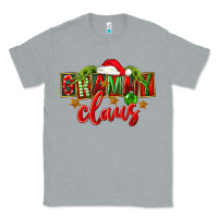 Heather Grey Christmas Grammy Claus Mother's Day Classic Tee - FaDigitalArtStudio