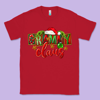 Christmas Grammy Claus Mother's Day Classic Tee Designed By Fadigitalartstudio