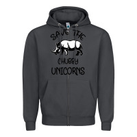 Smoke save the chubby unıcorns Zipper Hoodie - Bettercallsaul