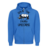 True Royal save the chubby unıcorns Zipper Hoodie - Bettercallsaul