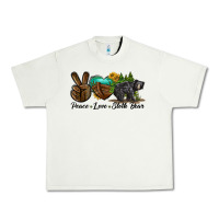 Pistachio peace love sloth bear Urban Heavy Tee - LillyAllenDesigns