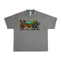Tornado peace love sloth bear Urban Heavy Tee - LillyAllenDesigns