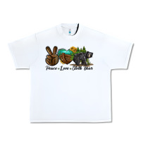 White peace love sloth bear Urban Heavy Tee - LillyAllenDesigns