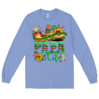 Colony Blue papa cito with sunflowers and sombrero Long Sleeve Tee - Artiststas