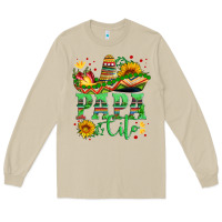 Mushroom papa cito with sunflowers and sombrero Long Sleeve Tee - Artiststas