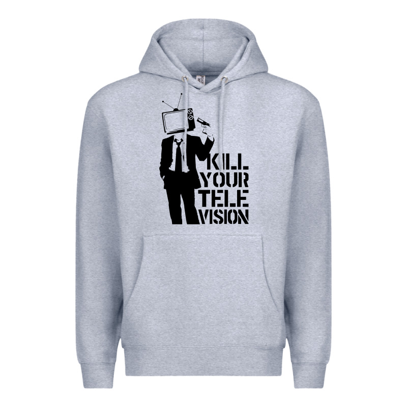Kill Your Television Premium Hoodie by artisFamous | Teevron