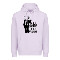 Lilac kill your television Premium Hoodie - artisFamous