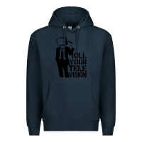 Navy kill your television Premium Hoodie - artisFamous