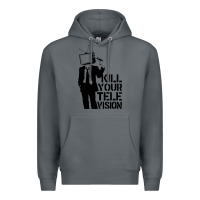 Rock kill your television Premium Hoodie - artisFamous
