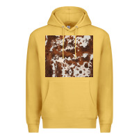 Antique Gold brown cowhide Premium Hoodie - BarkalooDesign