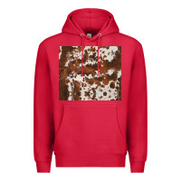Cardinal brown cowhide Premium Hoodie - BarkalooDesign