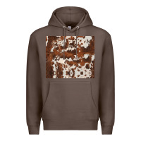 Coffee brown cowhide Premium Hoodie - BarkalooDesign