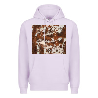 Lilac brown cowhide Premium Hoodie - BarkalooDesign