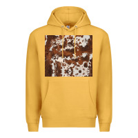 Mustard brown cowhide Premium Hoodie - BarkalooDesign