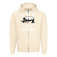 Sandshell save the chubby unıcorns Zipper Hoodie - Bettercallsaul