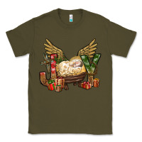 Army Green joy christmas with baby jesus bbs Classic Tee - BundleAndBundleShop