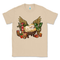 Mushroom joy christmas with baby jesus bbs Classic Tee - BundleAndBundleShop