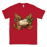 Red joy christmas with baby jesus bbs Classic Tee - BundleAndBundleShop