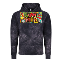 Cloud Black summer with fruits license plate Vintage Hoodie - BarkalooDesign