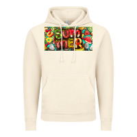 Vintage Artic summer with fruits license plate Vintage Hoodie - BarkalooDesign