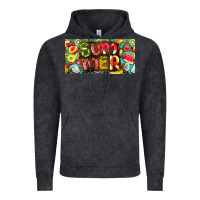 Vintage Black summer with fruits license plate Vintage Hoodie - BarkalooDesign
