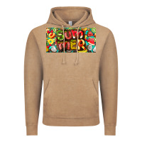 Vintage Coffee summer with fruits license plate Vintage Hoodie - BarkalooDesign