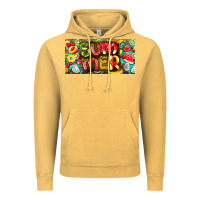 Vintage Mustard summer with fruits license plate Vintage Hoodie - BarkalooDesign