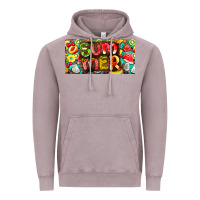 Vintage Zinc summer with fruits license plate Vintage Hoodie - BarkalooDesign