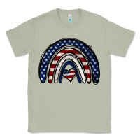 Matcha USA American Flag Rainbow Classic Tee - Jasminsmagicworld
