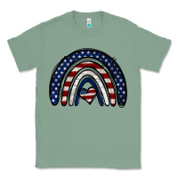 Sage USA American Flag Rainbow Classic Tee - Jasminsmagicworld