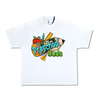 White preschool dude Urban Heavy Tee - RanaPortraitStore