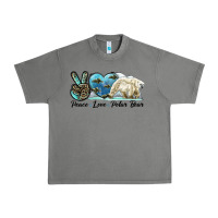 Tornado peace love polar bear Urban Heavy Tee - LillyAllenDesigns